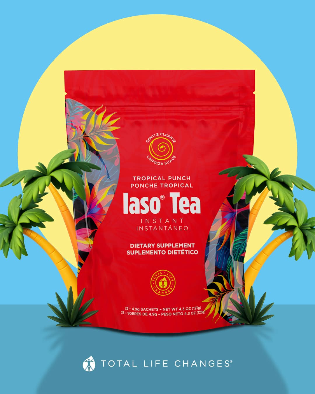 Iaso Tea Instant Ponche Tropical